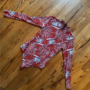 rhythm via free people one piece swimsuit worn once medium
